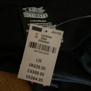 Size Large Black and Pink Yoga Pants